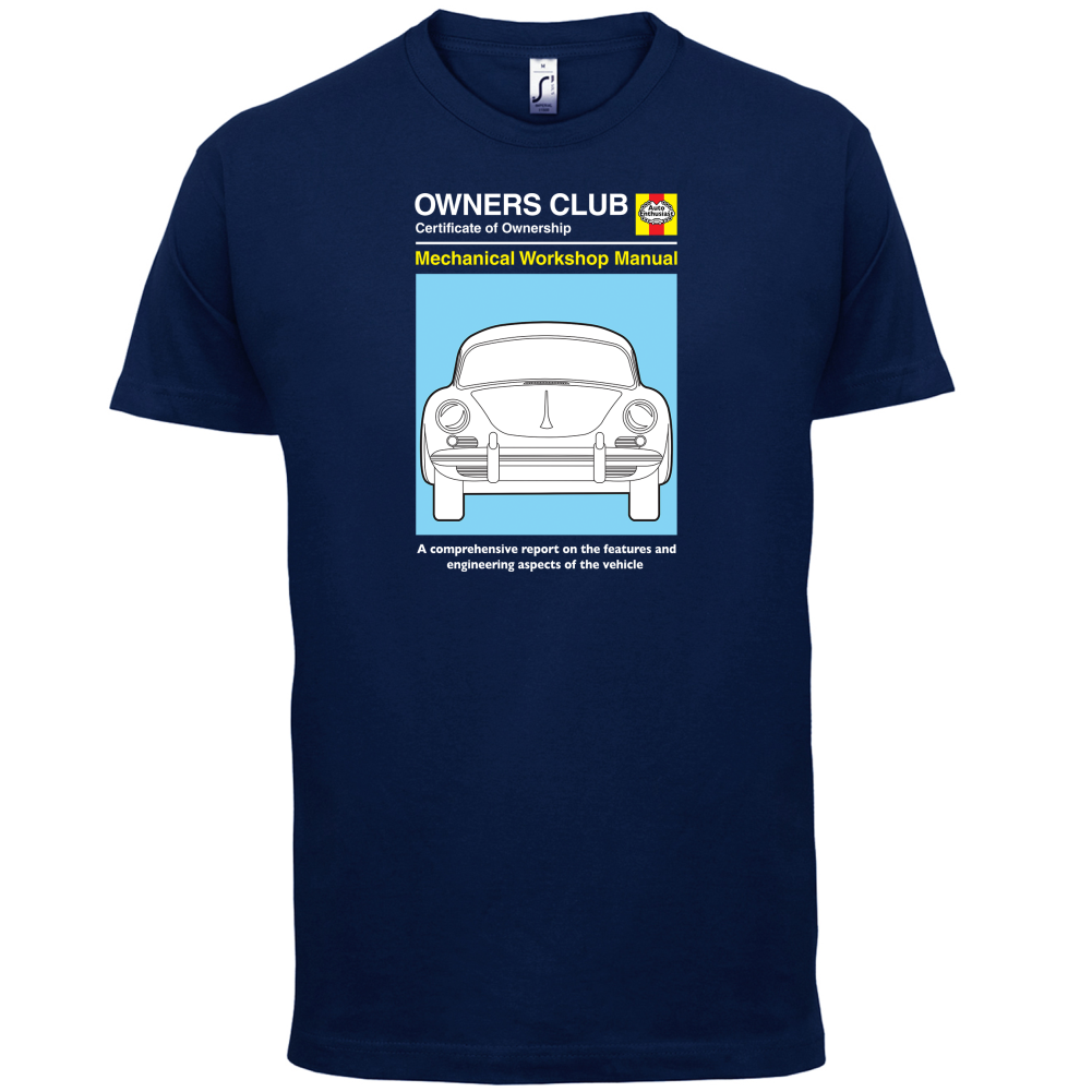 Car Owners Manual 356 T Shirt