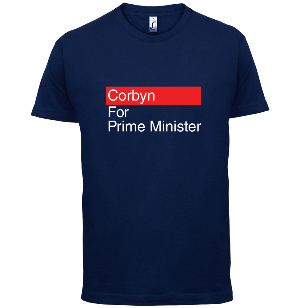 Corbyn For Prime Minister T Shirt