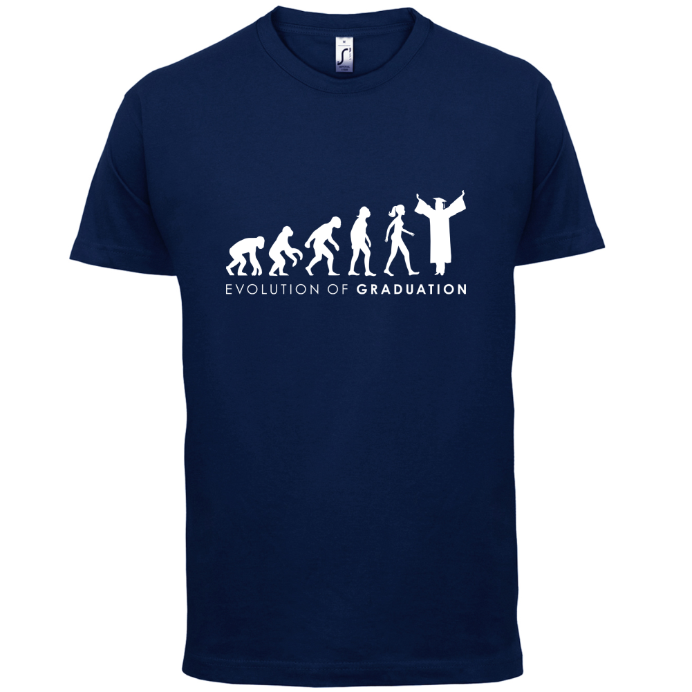 Evolution Of Woman Graduation T Shirt
