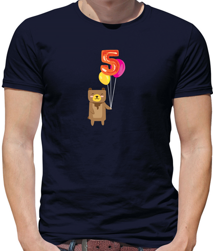 5th Birthday Bear T Shirt