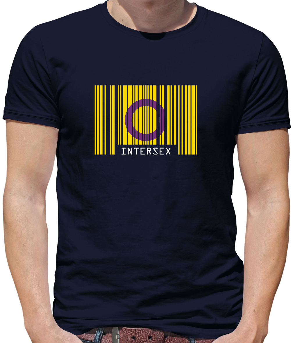 LGBT Barcode Flags - Intersex T Shirt
