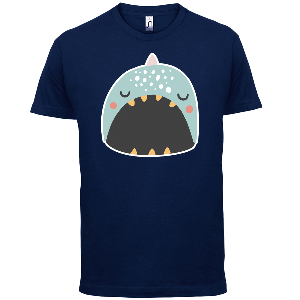 Smiley Face Narwhal T Shirt