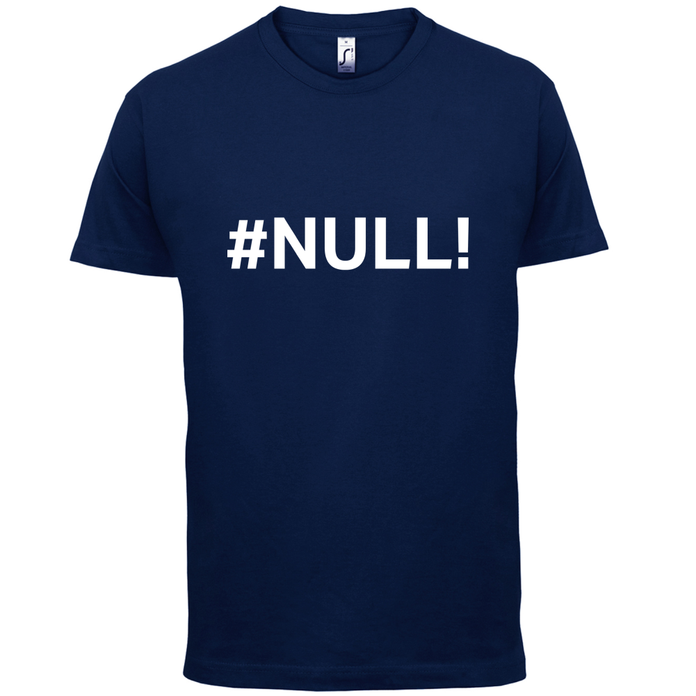 #Null T Shirt