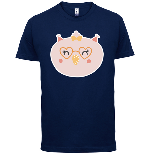 Smiley Face Chick T Shirt