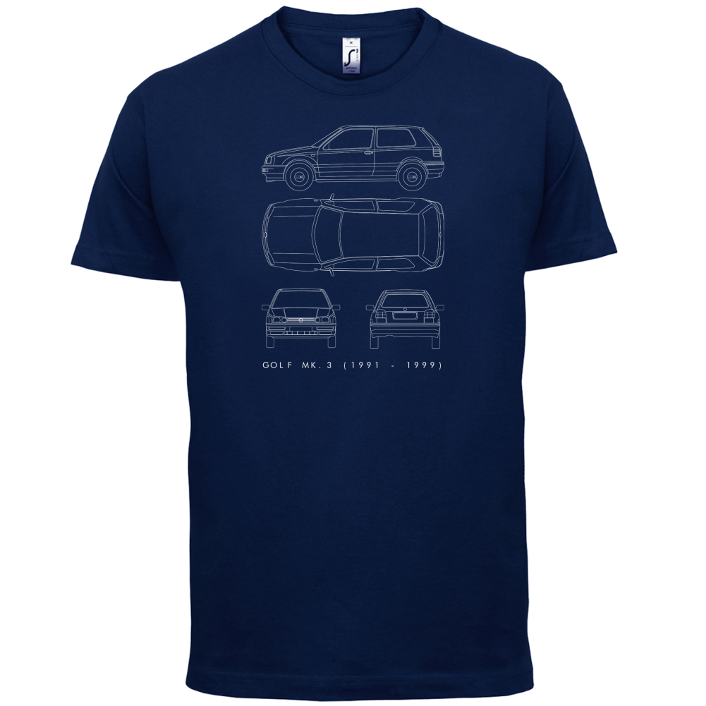 4 View Golf MK3  T Shirt