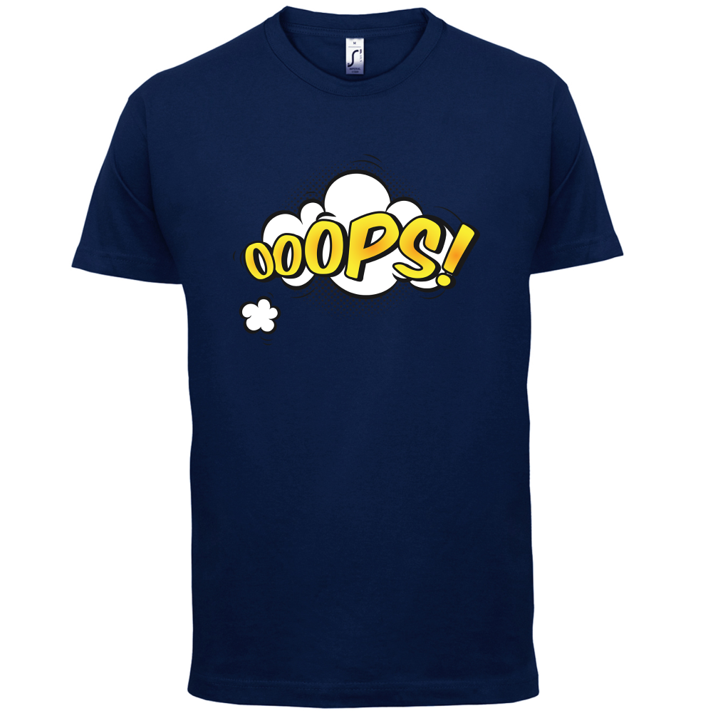 Oops! Word Art T Shirt