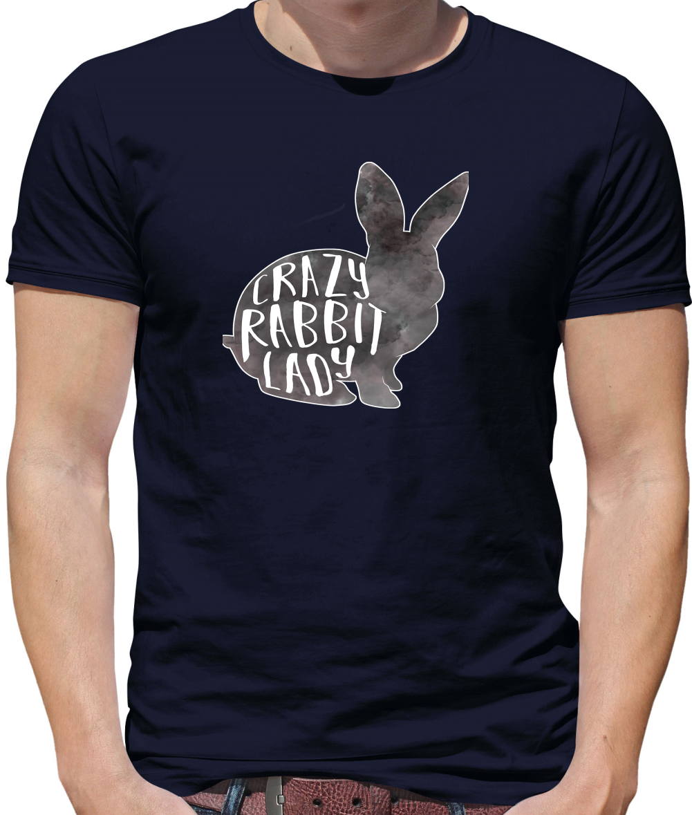 Crazy Rabbit Lady T Shirt