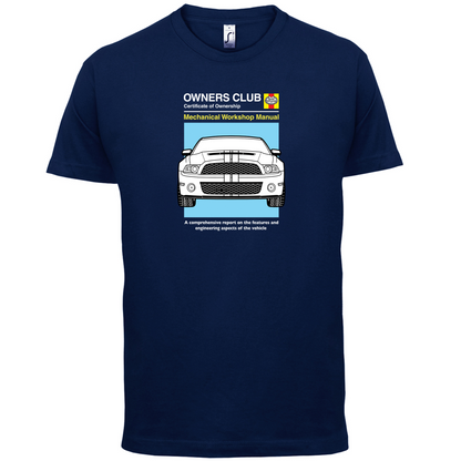 Car Owners Manual Mustang Mustang T Shirt