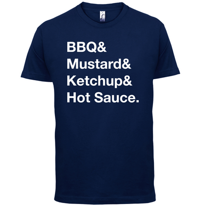 BBQ & Mustart & Ketchup T Shirt