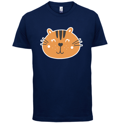 Smiley Face Tiger T Shirt
