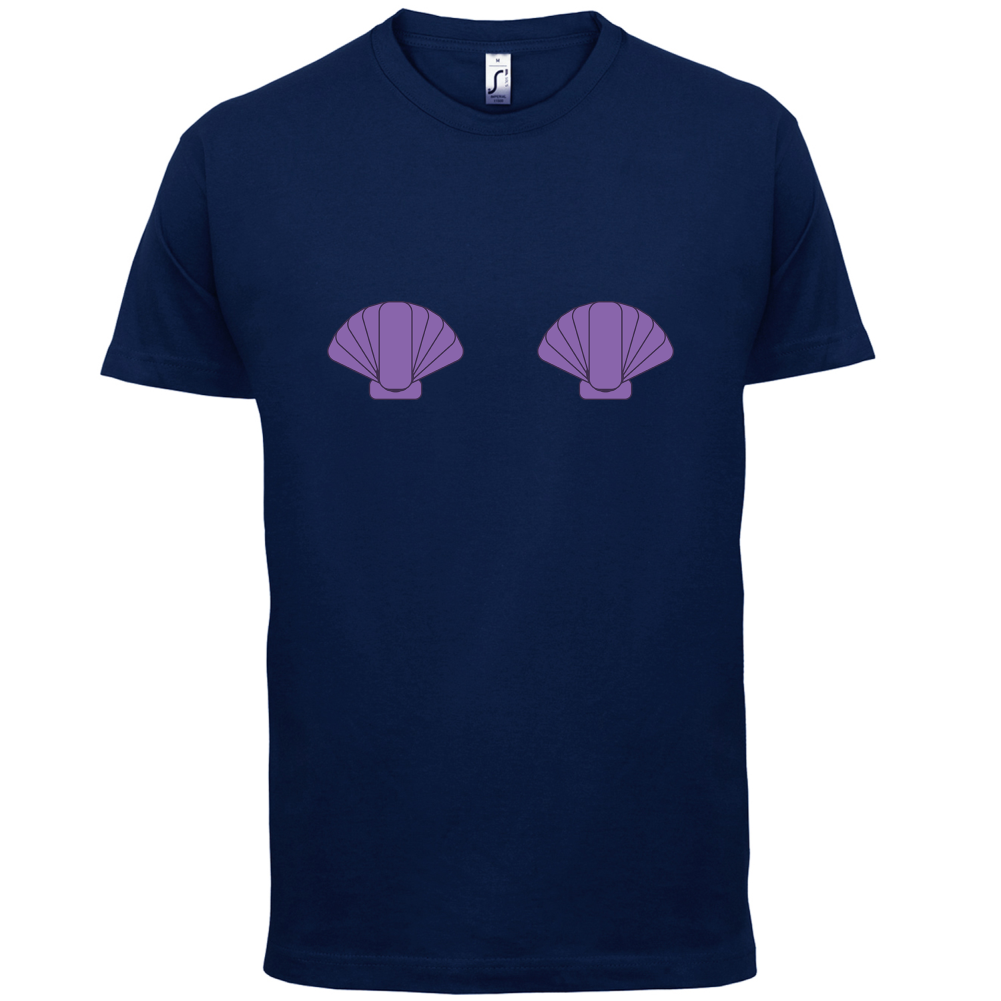 Mermaid Shell Boobs T Shirt