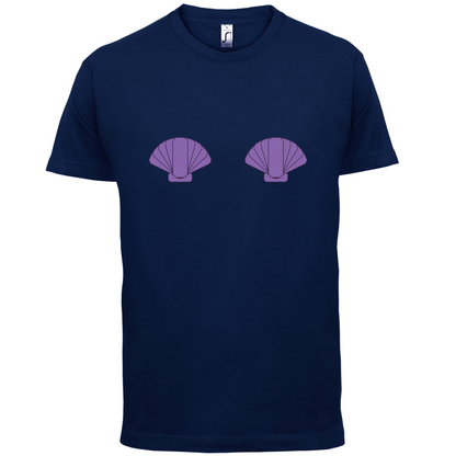 Mermaid Shell Boobs T Shirt