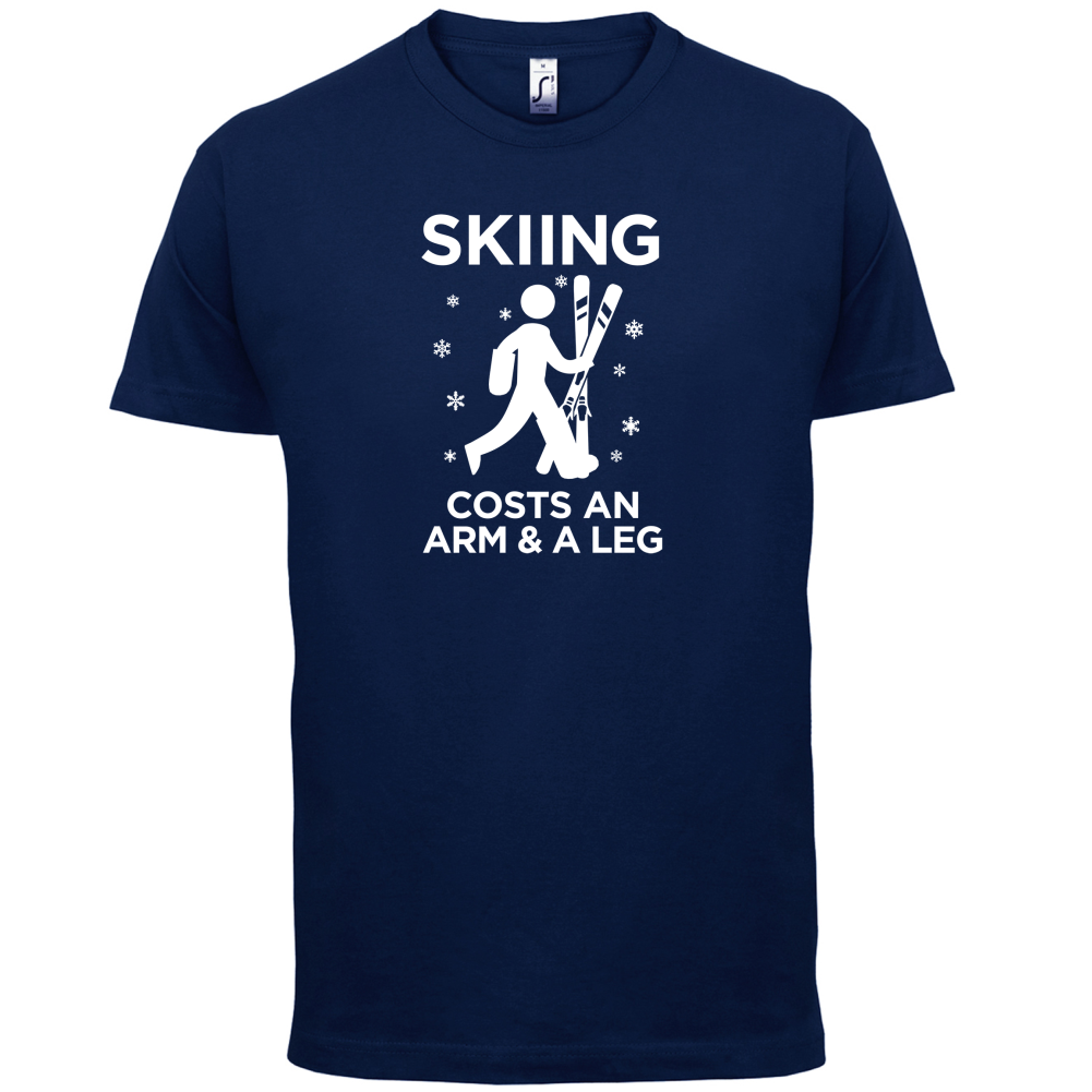 Skiing Costs Arm & A Leg T Shirt