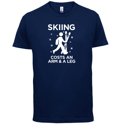 Skiing Costs Arm & A Leg T Shirt