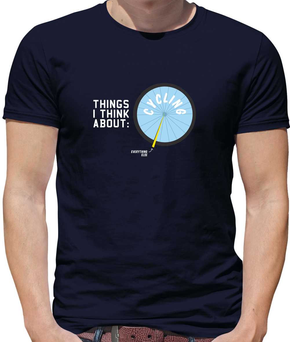 I Thiink About Cycling T Shirt