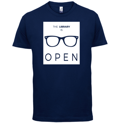 Library Is Open T Shirt