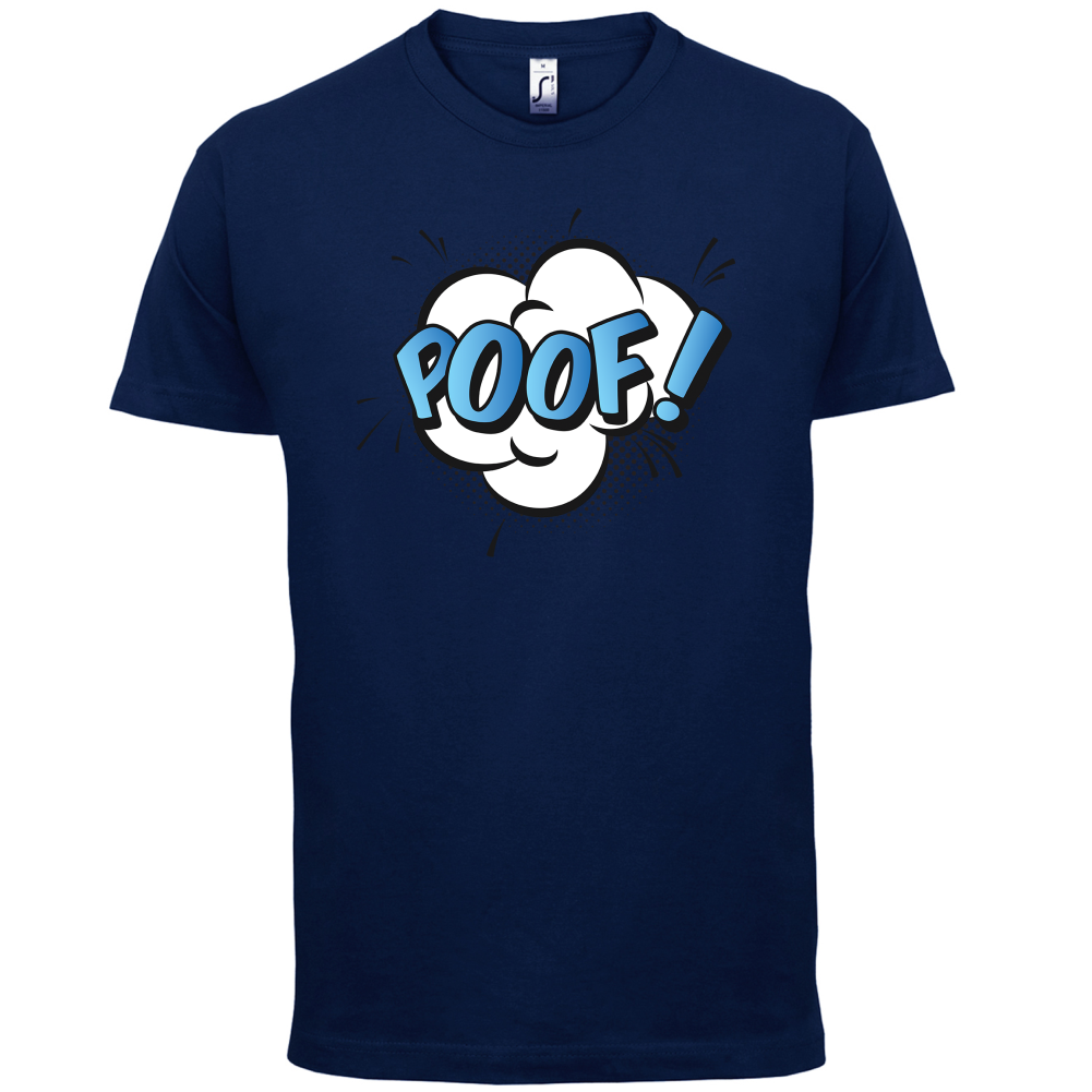 Poof! Word Art T Shirt