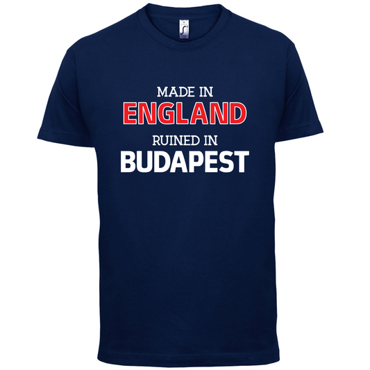Ruined In Budapest T Shirt