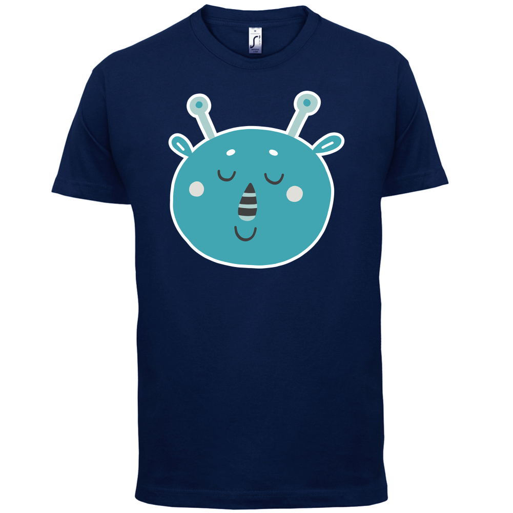 Smiley Face Martian T Shirt