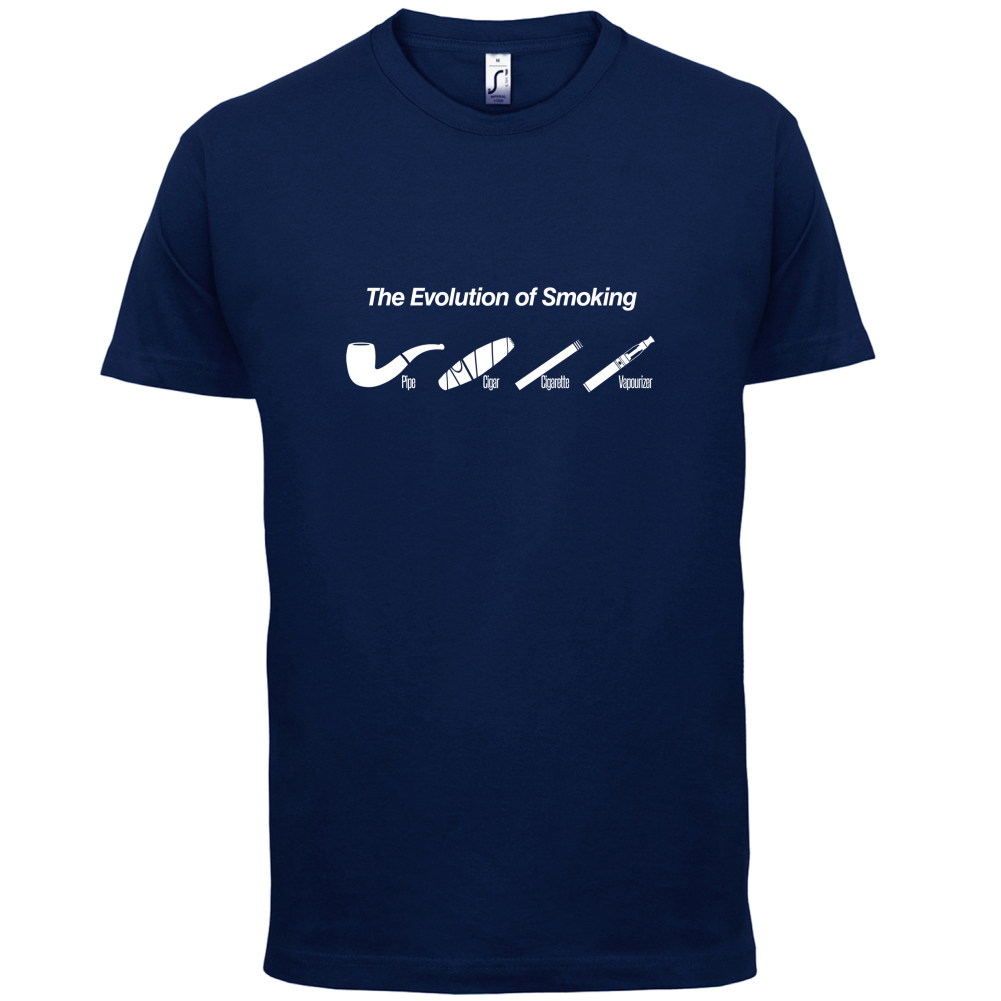 Evolution of Smoking T Shirt