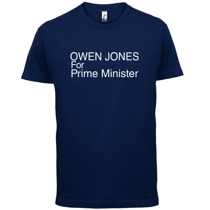 Owen Jones for Prime Minister T Shirt