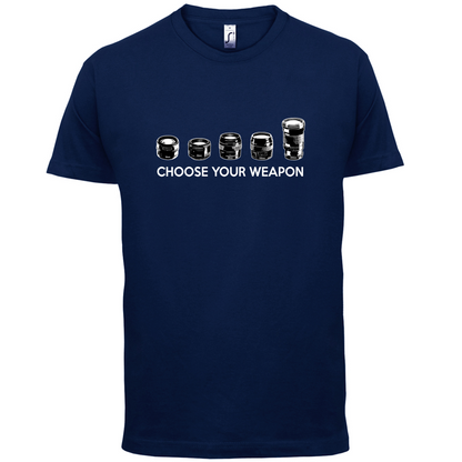 Choose your Weapon (Camera Lenses) T Shirt