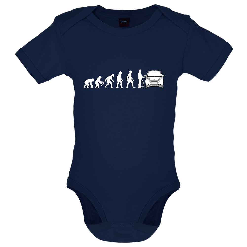 Evolution of Man Smart Driver Baby T Shirt