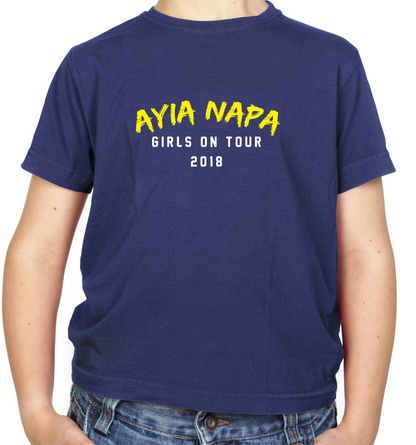 Girls On Tour Ayianapa Kids T Shirt