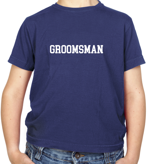 Groomsman Kids T Shirt