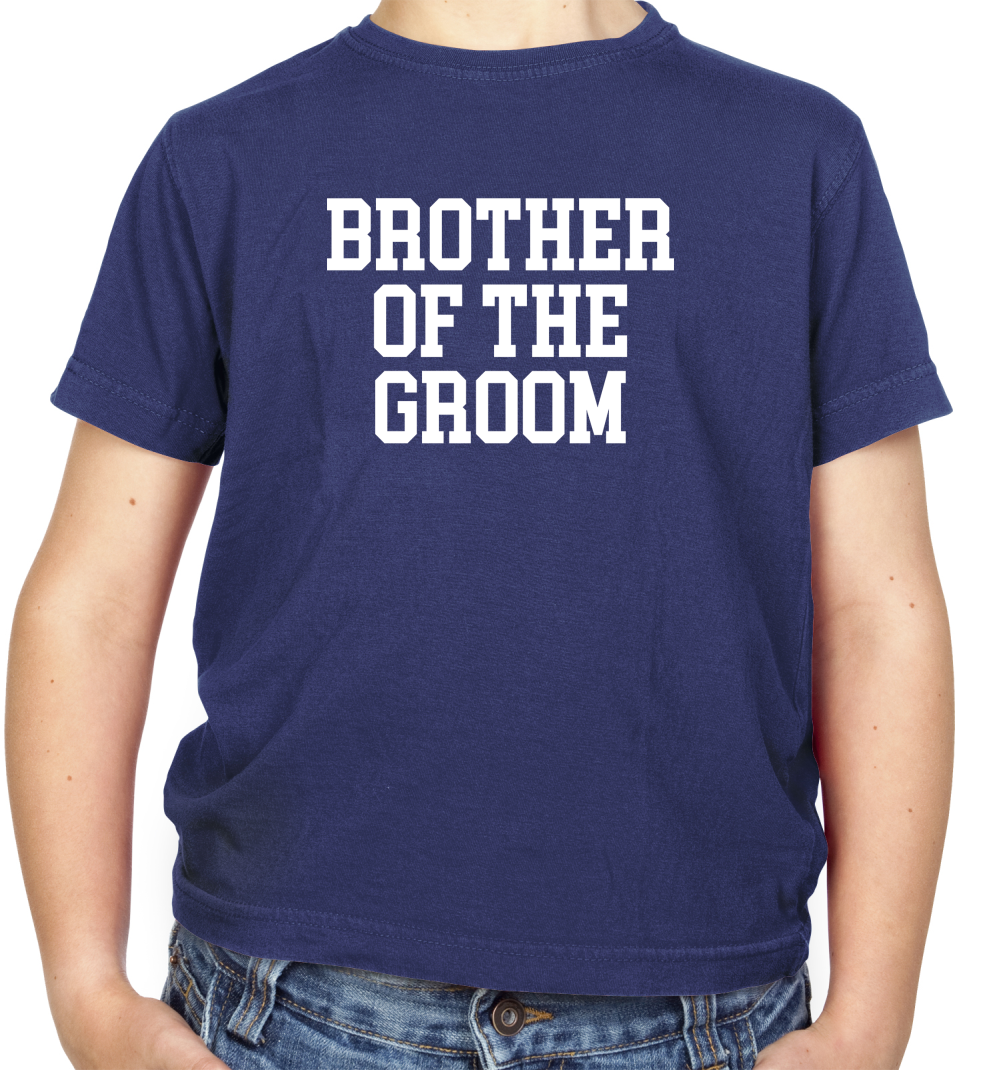 Brother Of The Groom Kids T Shirt