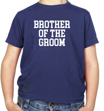 Brother Of The Groom Kids T Shirt