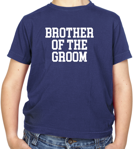 Brother Of The Groom Kids T Shirt