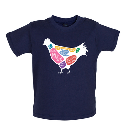 Delicious Chicken Baby T Shirt