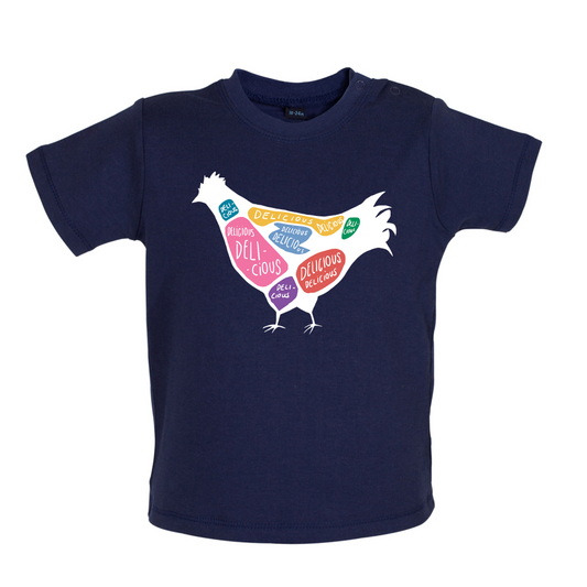 Delicious Chicken Baby T Shirt
