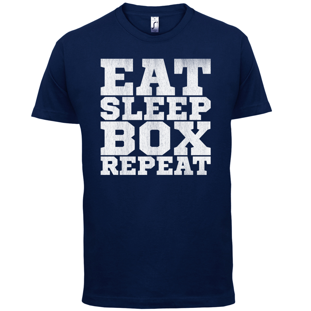 Eat Sleep Box REPEAT T Shirt