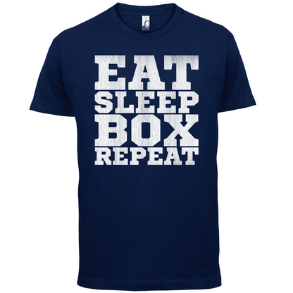 Eat Sleep Box REPEAT T Shirt
