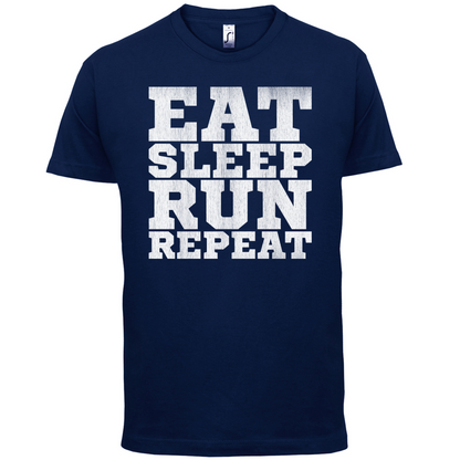 Eat Sleep Run REPEAT T Shirt