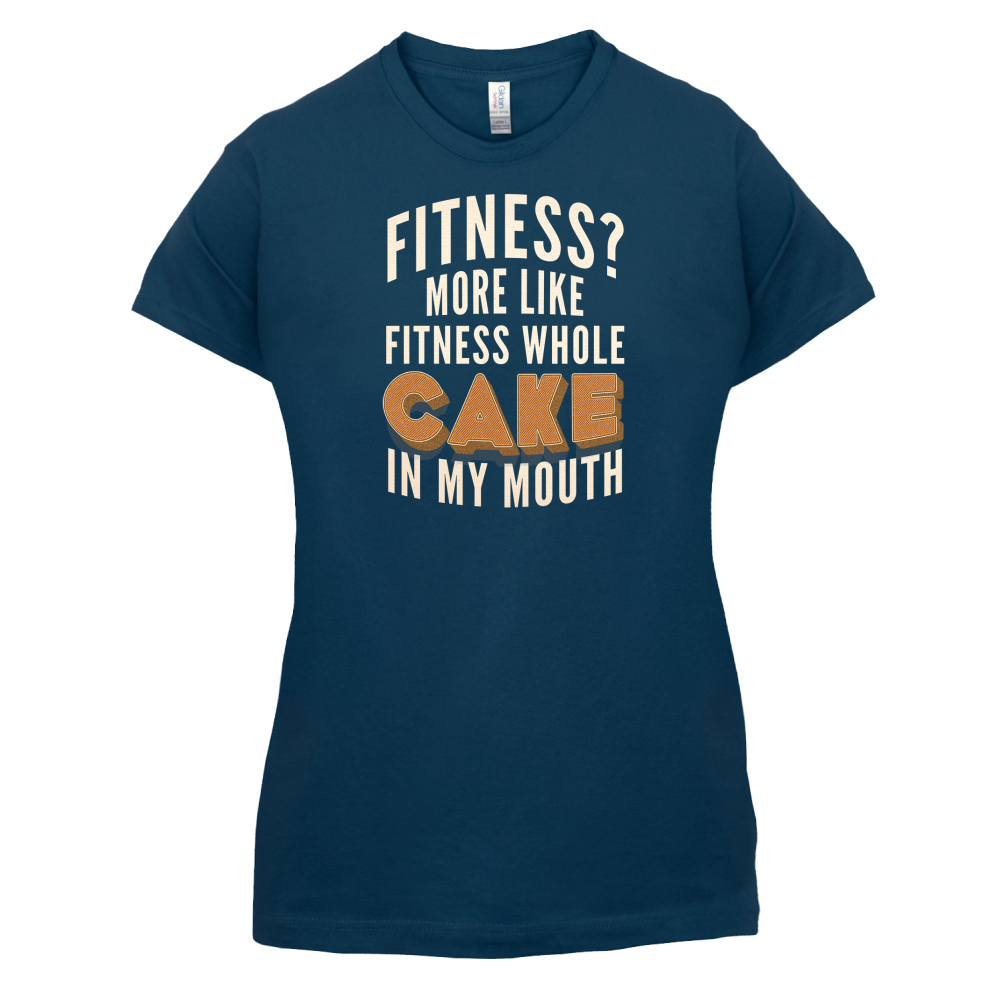Fitness Cake In My Mouth T Shirt