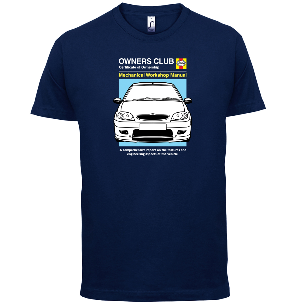 Car Owners Manual Citreon Saxo T Shirt