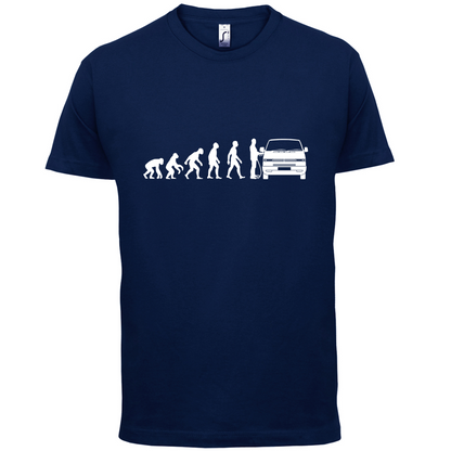 Evolution of Man T4 Campervan T Shirt