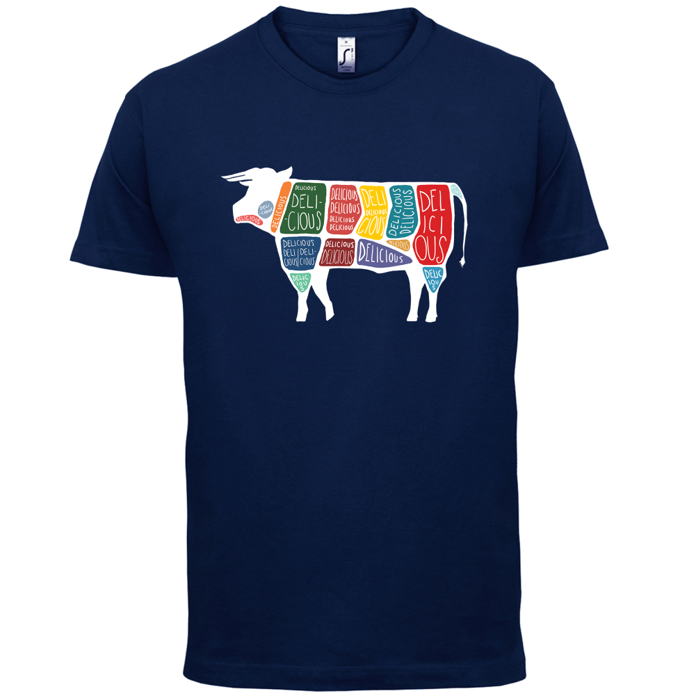 Delicious Cow T Shirt