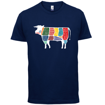 Delicious Cow T Shirt