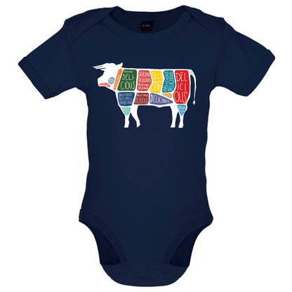 Delicious Cow Baby T Shirt