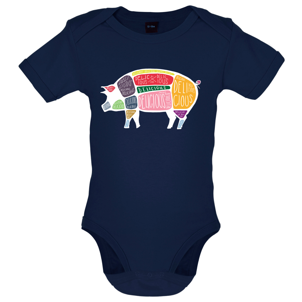 Delicious Pig Baby T Shirt