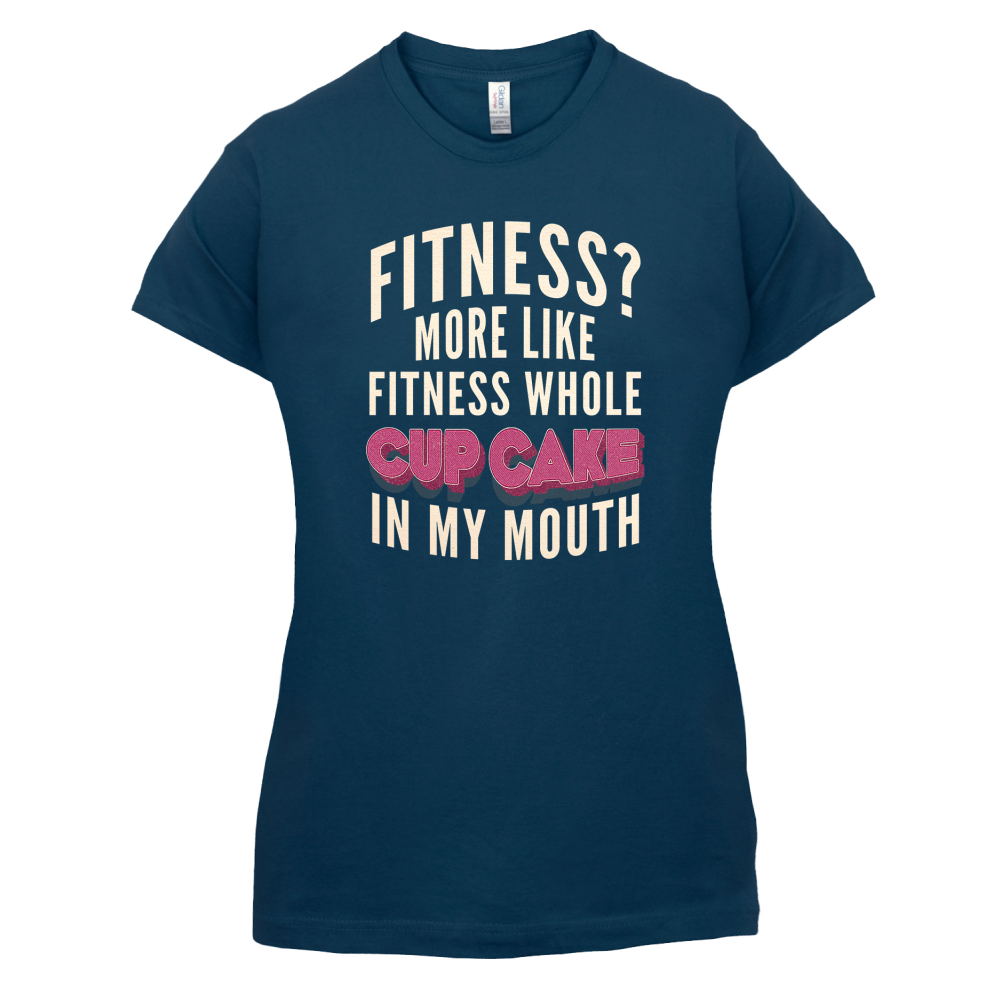 Fitness Cupcake In My Mouth T Shirt