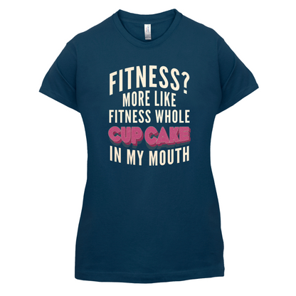 Fitness Cupcake In My Mouth T Shirt