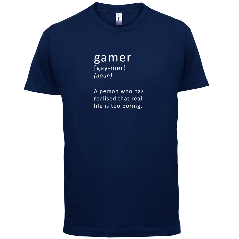 Funny Definition Gamer T Shirt