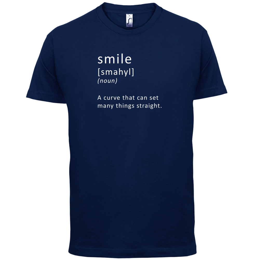 Funny Definition Smile T Shirt