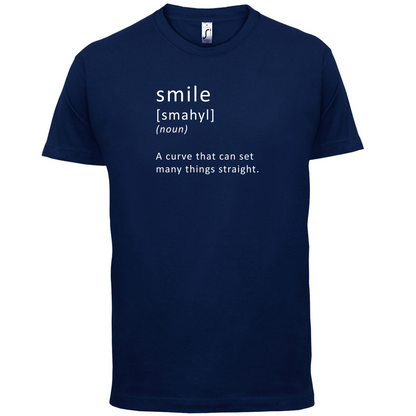 Funny Definition Smile T Shirt