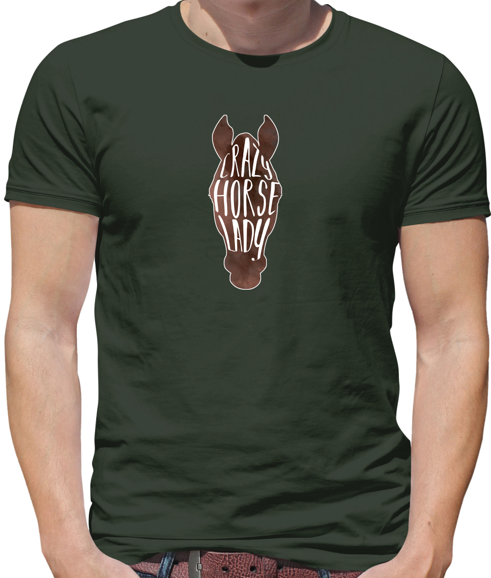 Crazy Horse Lady T Shirt